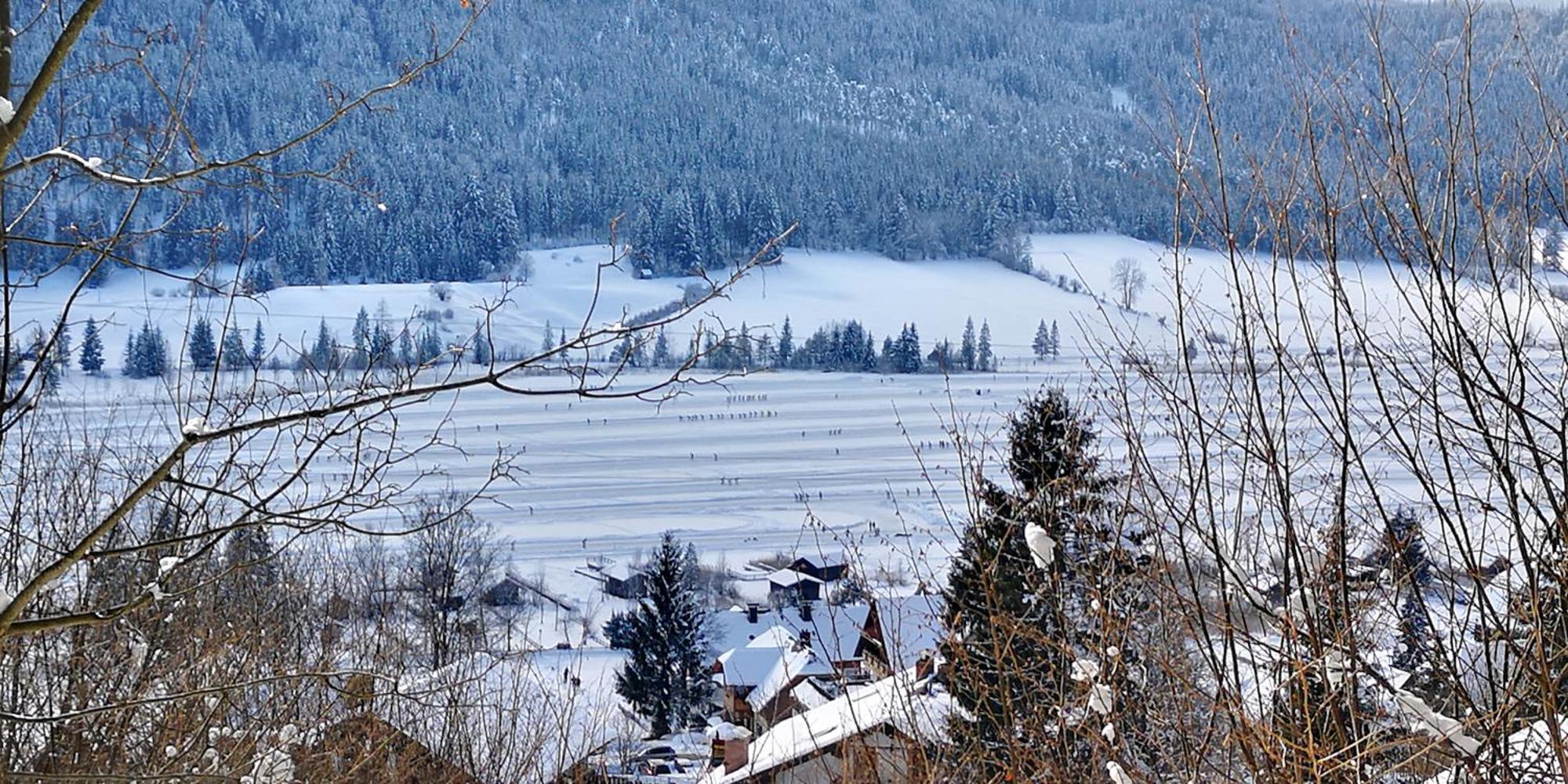 Premium Apartments Am Weissensee Exteriör bild